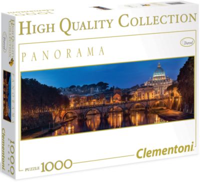 Панорманый пазл Clementoni "Рим, Собор Святого Петра ночью", 1000 элементов