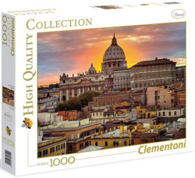 Пазл Clementoni "Вечерний Рим", 1000 элементов