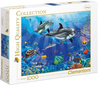 Пазл Clementoni "Дельфины", 1000 элементов