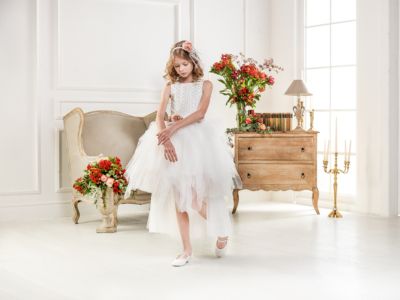 Нарядное платье Les Gamins для девочки