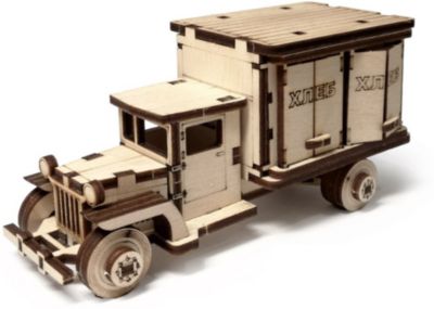 Сборная деревянная модель Lemmo "Грузовик ЗИС 5. Фургон", подвижная