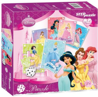 Пазл-игра Step Puzzle Кубик-Puzzle "Disney Принцессы"