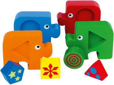 Пазл-сортер Step Puzzle Baby Step "Формы"