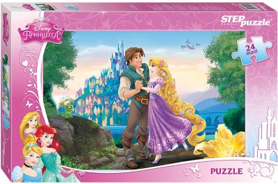 Пазл Maxi Step Puzzle "Disney Принцессы. Рапунцель", 24 элемента