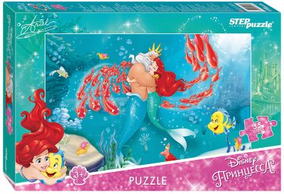 Пазл Maxi Step Puzzle "Disney Принцессы. Русалочка-2", 35 элементов