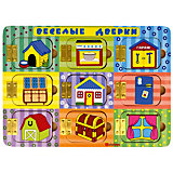 Бизиборд Alatoys "Веселые дверки"