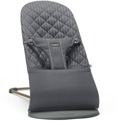 Кресло-шезлонг BabyBjorn Bouncer Bliss Cotton, серый