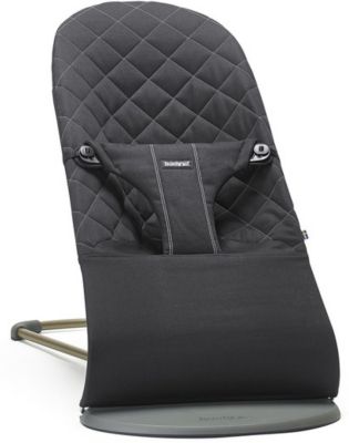 Кресло-шезлонг BabyBjorn Bliss Cotton черный
