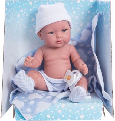 Кукла-пупс Vestida de Azul "Soft Touch" Томми в памперсах, 30 см