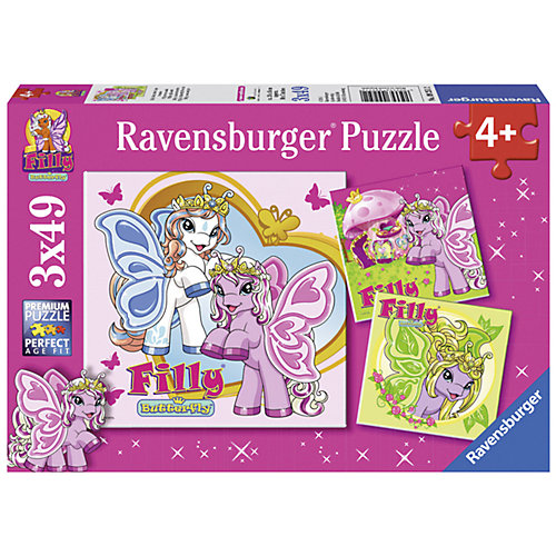 Пазл 3 в 1 "Филли" 3*49шт# от Ravensburger
