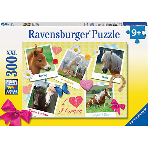 Пазл «Мои любимые лошади» XXL 300 шт от Ravensburger