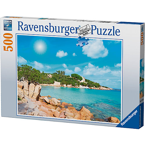 Пазл «Пляж в Сардинии» 500 шт от Ravensburger