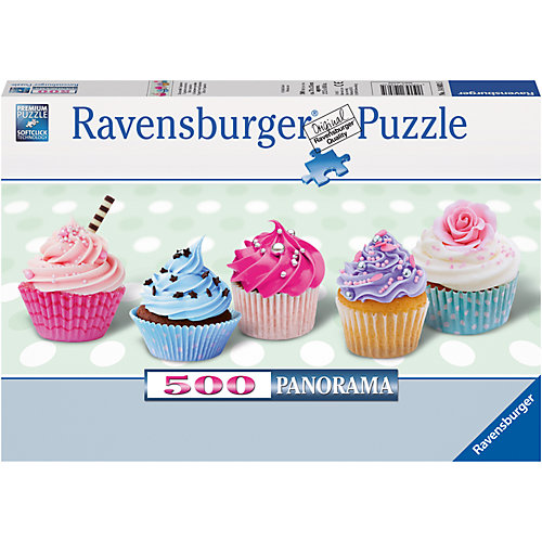Пазл панорамный «Капкейки» 500 шт от Ravensburger
