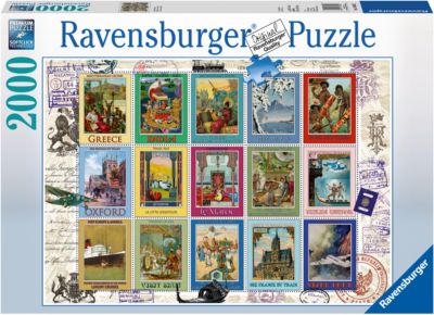 Пазл «Коллекция марок» 2000 шт