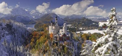 Пазл панорамный «Нойшванштайн» 2000 шт