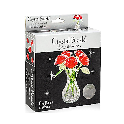 3D головоломка Букет в вазе от Crystal Puzzle