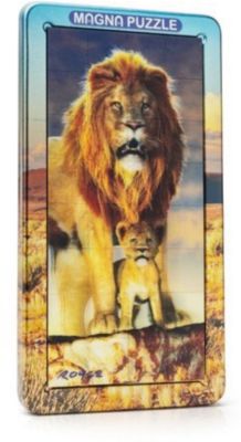 3D Magna пазл портрет Лев