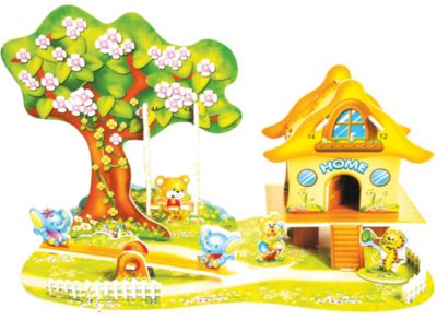 3D пазлы МУЛЬТЯШНЫЙ РАЙ (МИНИ СЕРИЯ) ( 29 дет)