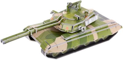 3D пазлы ТАНК ( 31 дет)