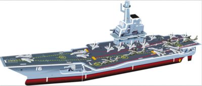 3D пазлы АВИАНОСЕЦ ( 66 дет)