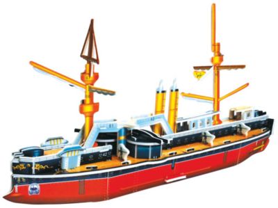 3D пазлы БРОНЕНОСЕЦ (МИНИ СЕРИЯ) ( 44 дет)