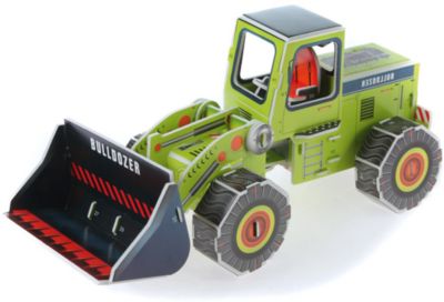 3D пазлы БУЛЬДОЗЕР ( 41 дет)