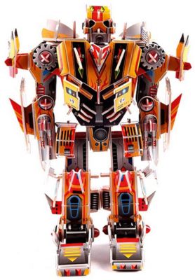 3D пазлы РОБОТ ВОЗДУШНОГО ДЕСАНТА ( 110 дет)