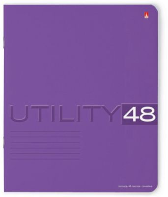Тетрадь Unility 48 листов, линейка, 5 шт., рисунок