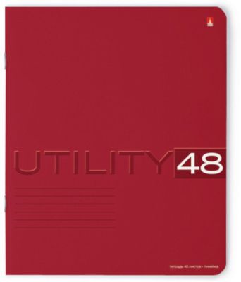 Тетрадь Unility 48 листов, линейка, 5 шт., рисунок