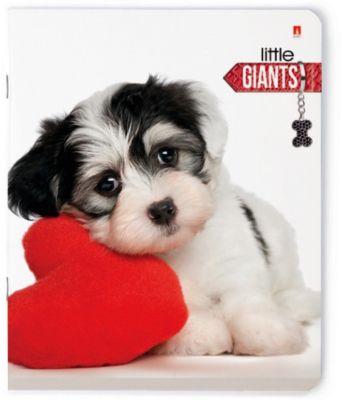 Тетрадь Маленькие гиганты 48 листов, клетка, 5 шт., рисунок