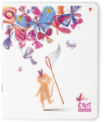 Тетрадь "Праздник. Кошки"  48 листов, клетка, 5 шт., рисунок