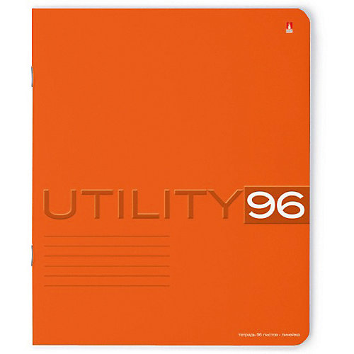 Тетрадь 96Л. "Utility" 96 листов, линейка, цвет в ассортименте от Альт