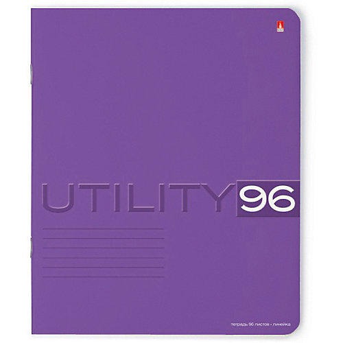Тетрадь 96Л. "Utility" 96 листов, линейка, цвет в ассортименте от Альт