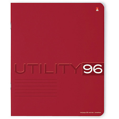 Тетрадь 96Л. "Utility" 96 листов, линейка, цвет в ассортименте от Альт