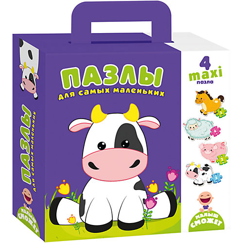 Пазлы для самых маленьких "Коровка" от Vladi Toys