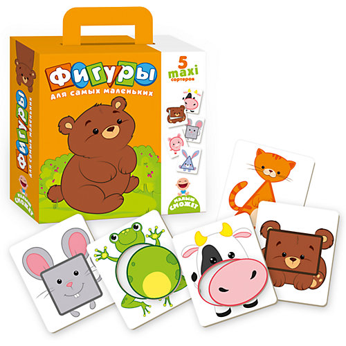 Сортеры для самых маленьких "Фигуры" от Vladi Toys