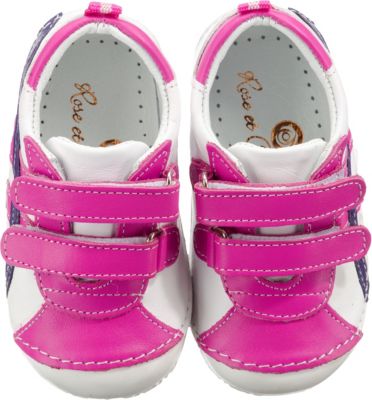 Lauflernschuhe White Pink Purple, Classic Z, pink/wei Gr. 21 Mdchen Kleinkinder