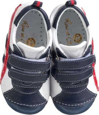 Lauflernschuhe blau/wei Gr. 22 Jungen Kleinkinder