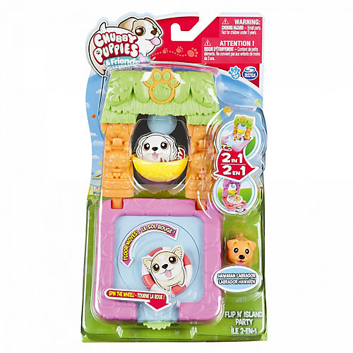 Игровой набор Chubby Puppie, мини-щенок, розовый от Chubby Puppies