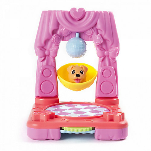 Игровой набор Chubby Puppie, мини-щенок, розовый от Chubby Puppies
