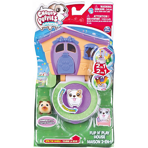 Игровой набор Chubby Puppie, мини-щенок, зеленый от Chubby Puppies