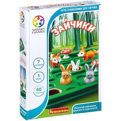Игра-головоломка "Зайчики" Bondibon от Bondibon
