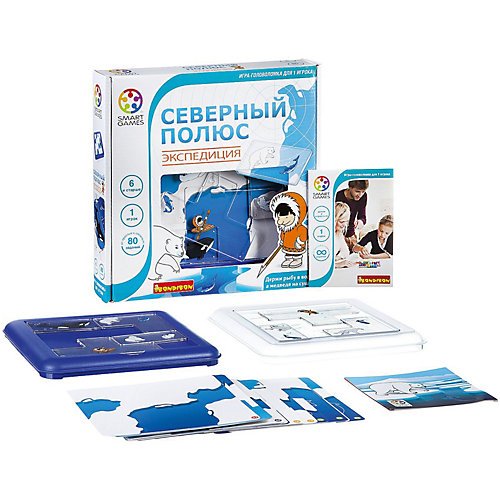 Игра-головоломка "Северный полюс. Экспедиция" Bondibon от Bondibon