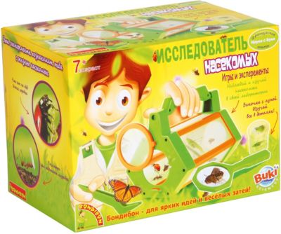 Французские опыты Науки с Буки Исследователь насекомых  Bondibon