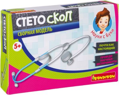 Французские опыты Науки с Буки Стетоскоп Bondibon