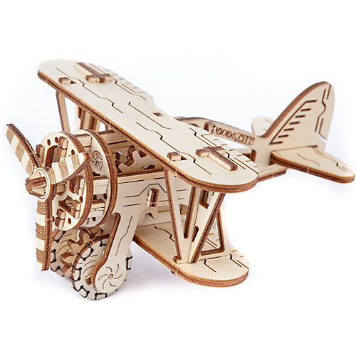 Сборная модель Биплан Wooden City от Wooden City