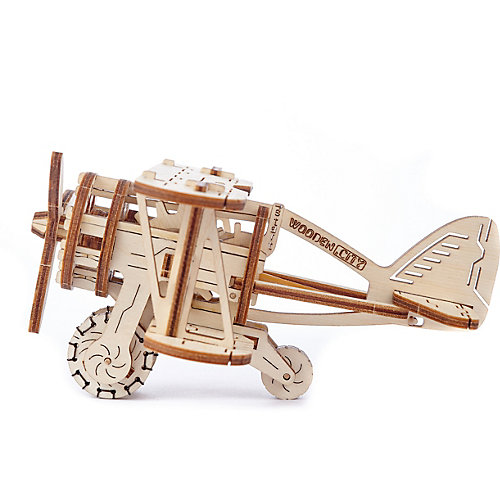 Сборная модель Биплан Wooden City от Wooden City