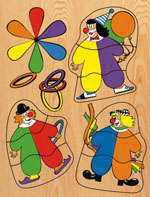 Рамка-пазл "Клоуны"  Чудо-Дерево