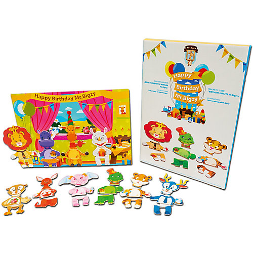 Mr. Bigzy Магнитная игра "День рождение жирафа" от Mr. Bigzy