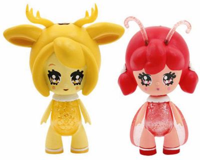 Две куклы Glimmies Cornélie и Dotterella